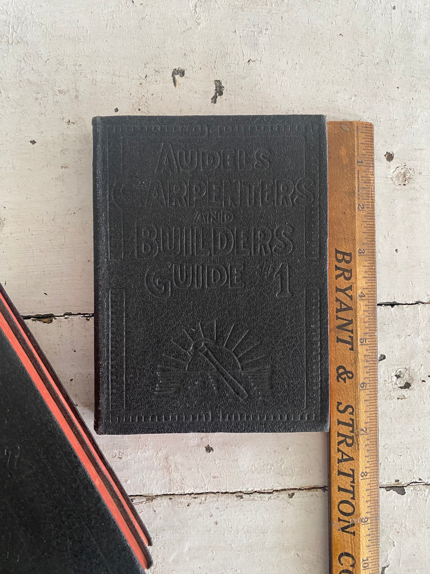 Vintage set of 4 Audels Carpenters and Builders Guide Books from 1947