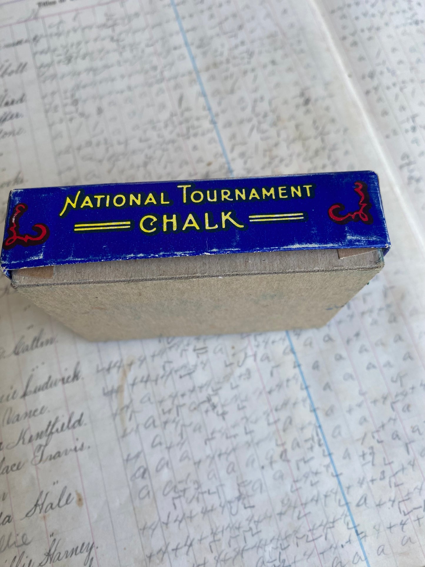 Vintage National Tournament Chalk Box