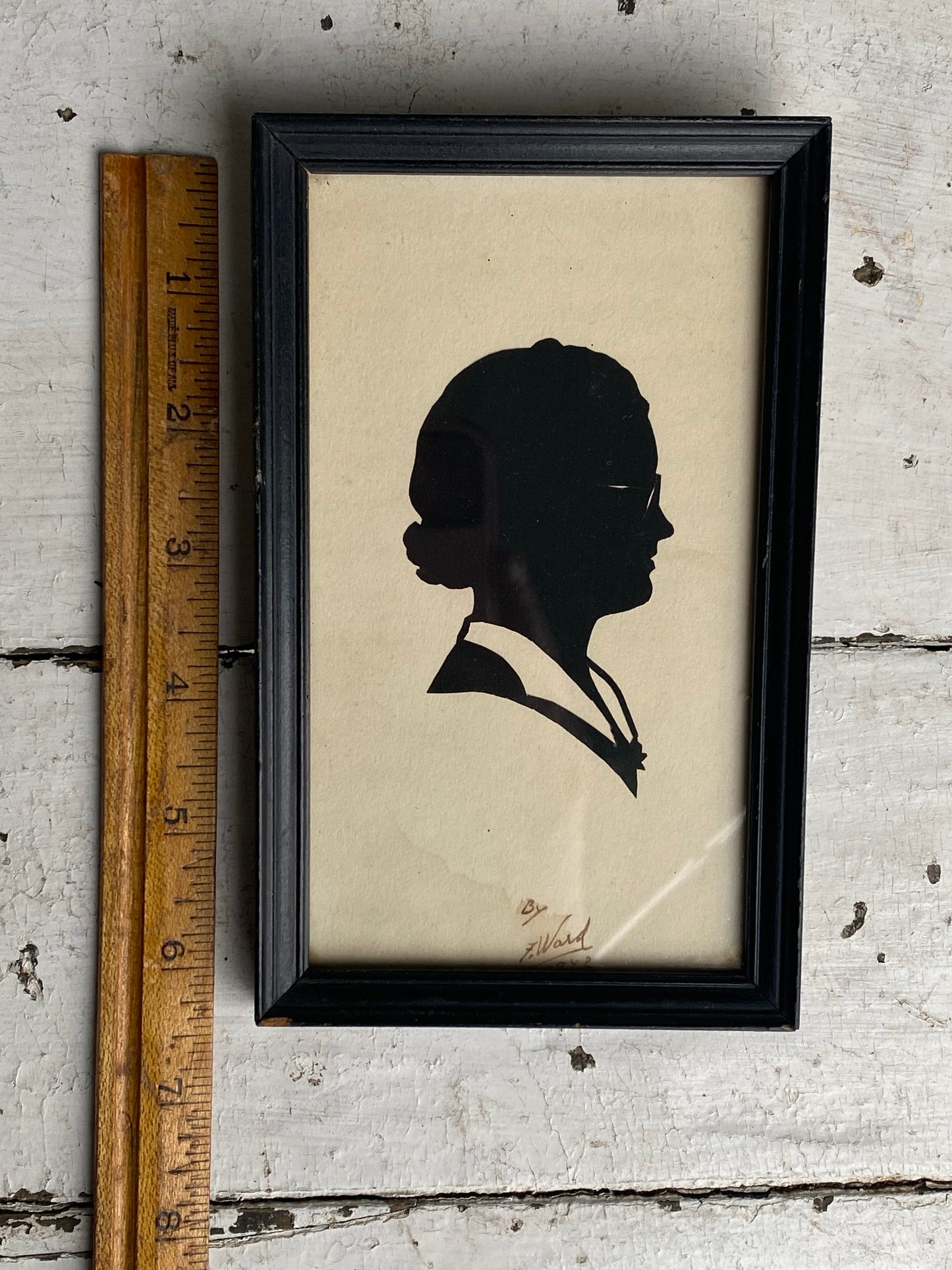 Vintage Woman Silhouette Picture