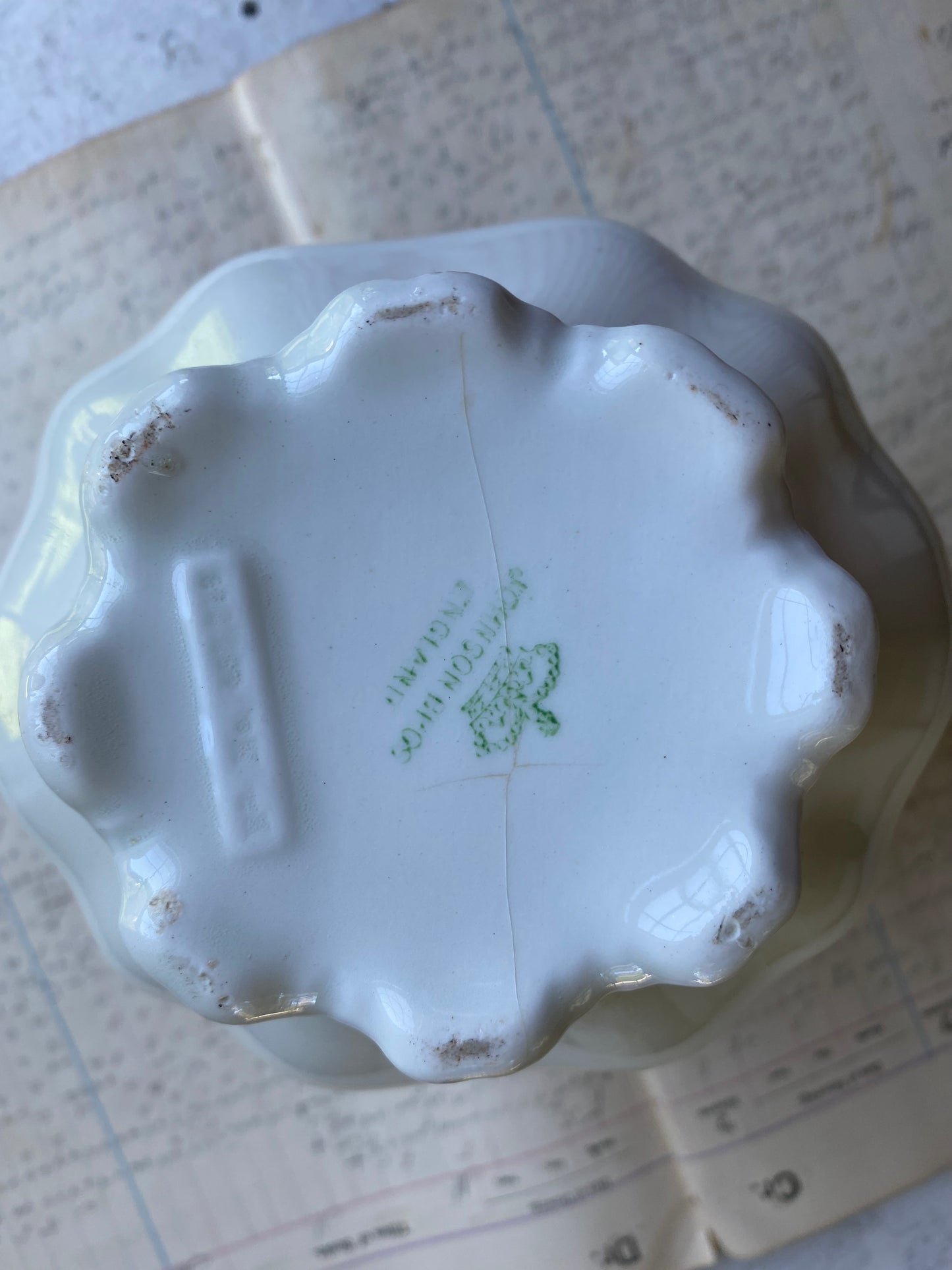 Vintage Johnson Bros. Ironstone Pitcher