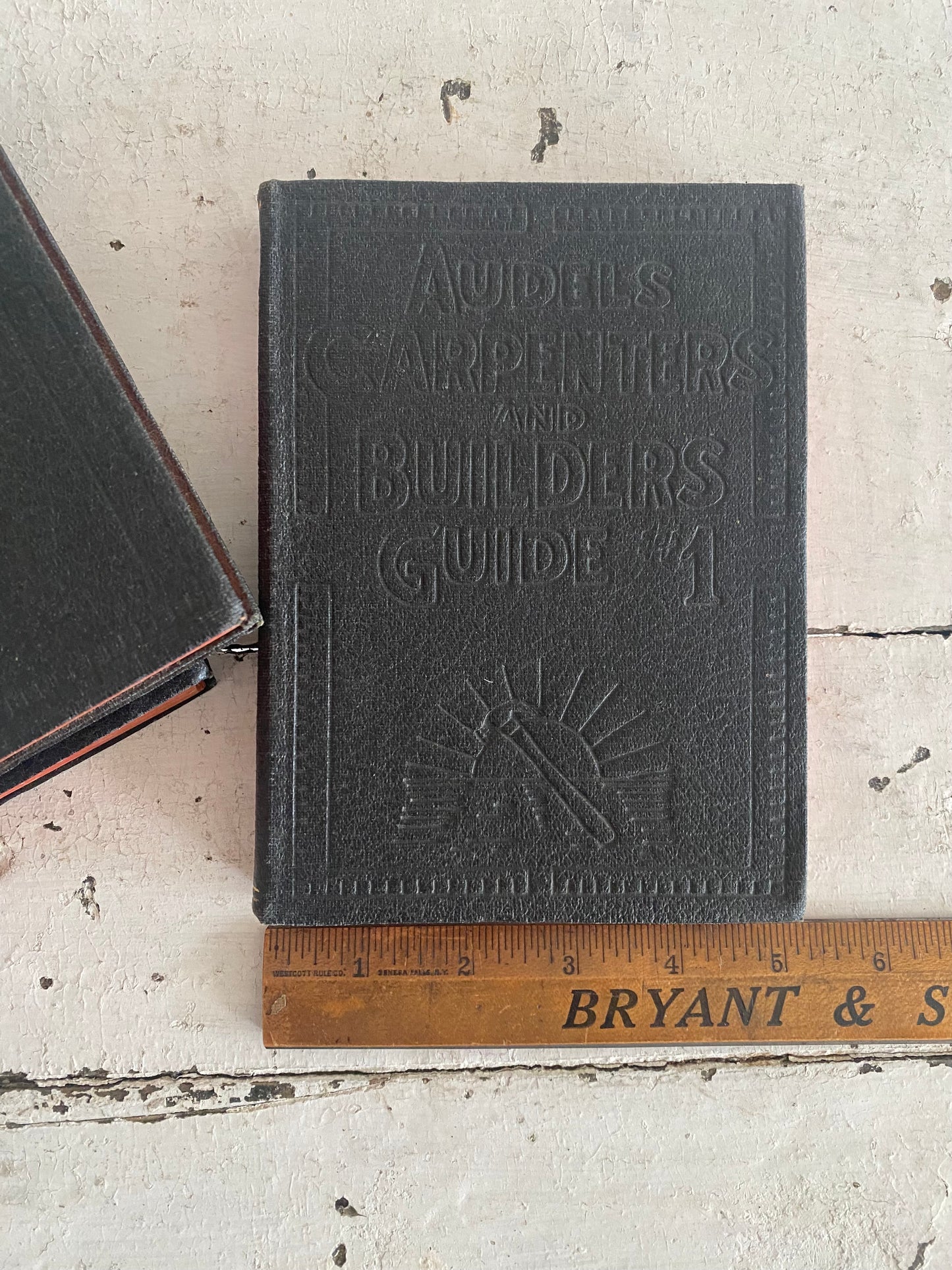 Vintage set of 4 Audels Carpenters and Builders Guide Books from 1947