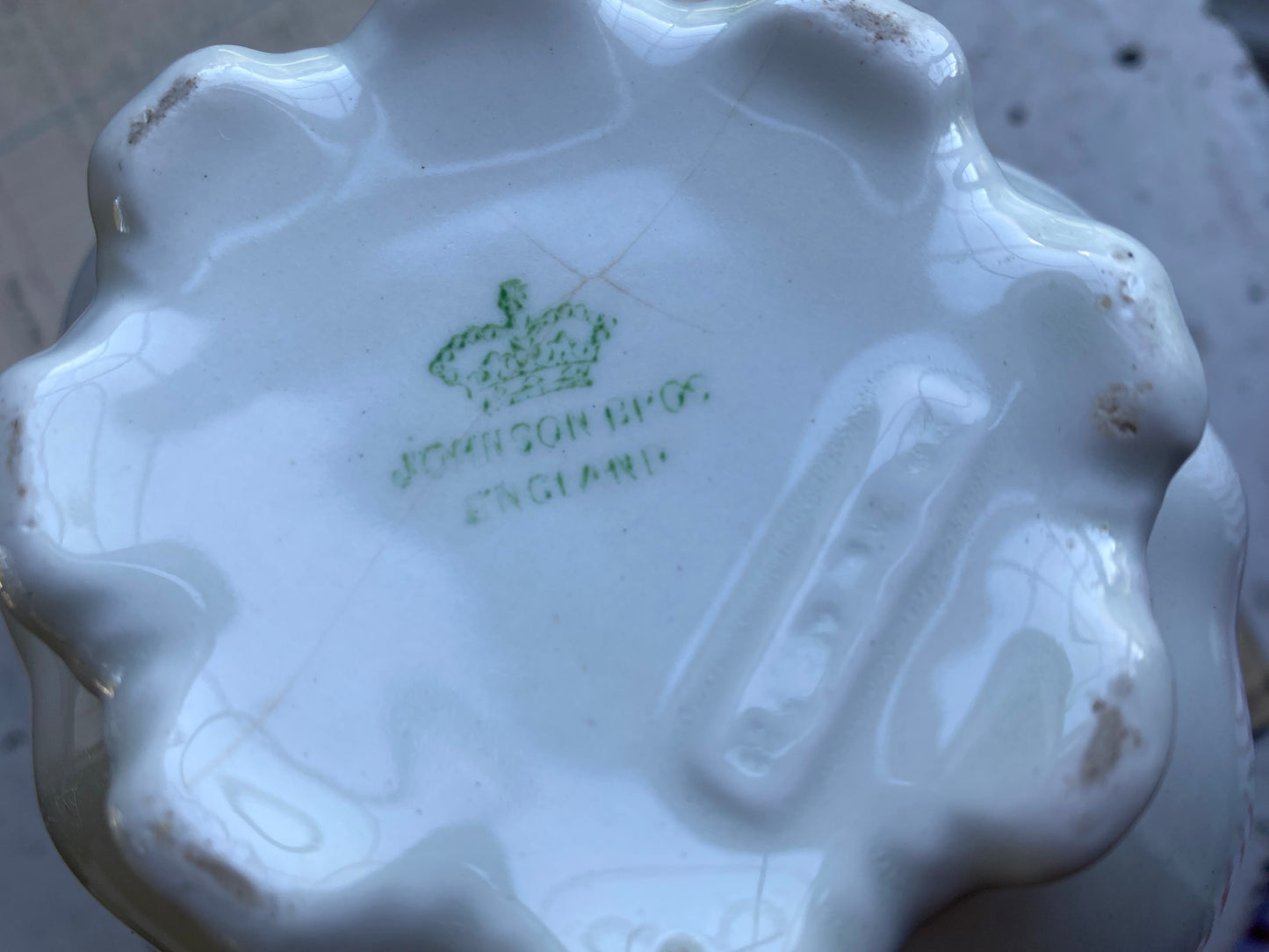 Vintage Johnson Bros. Ironstone Pitcher