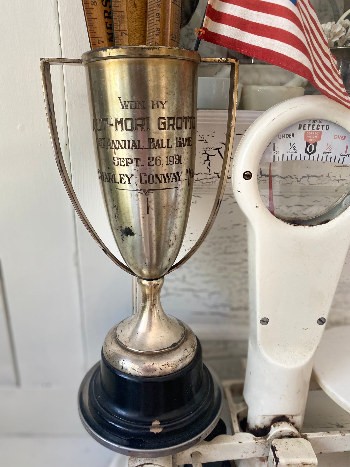 Vintage 1931 Loving Cup Trophy