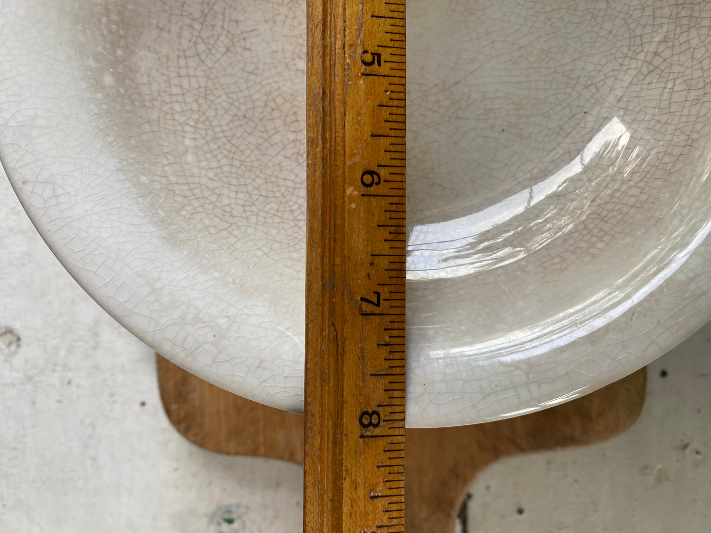 Antique Ironstone Compote - K.T.& K. marked