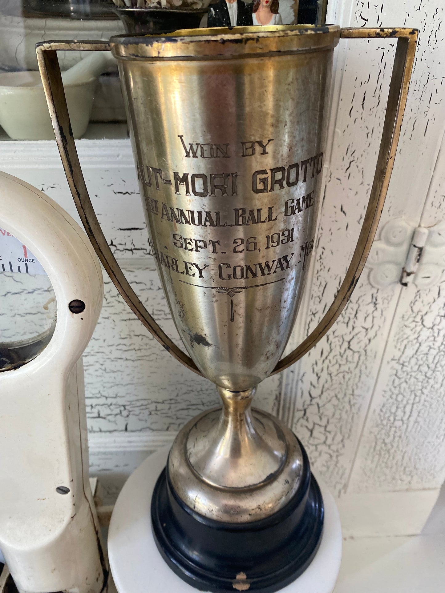 Vintage 1931 Loving Cup Trophy