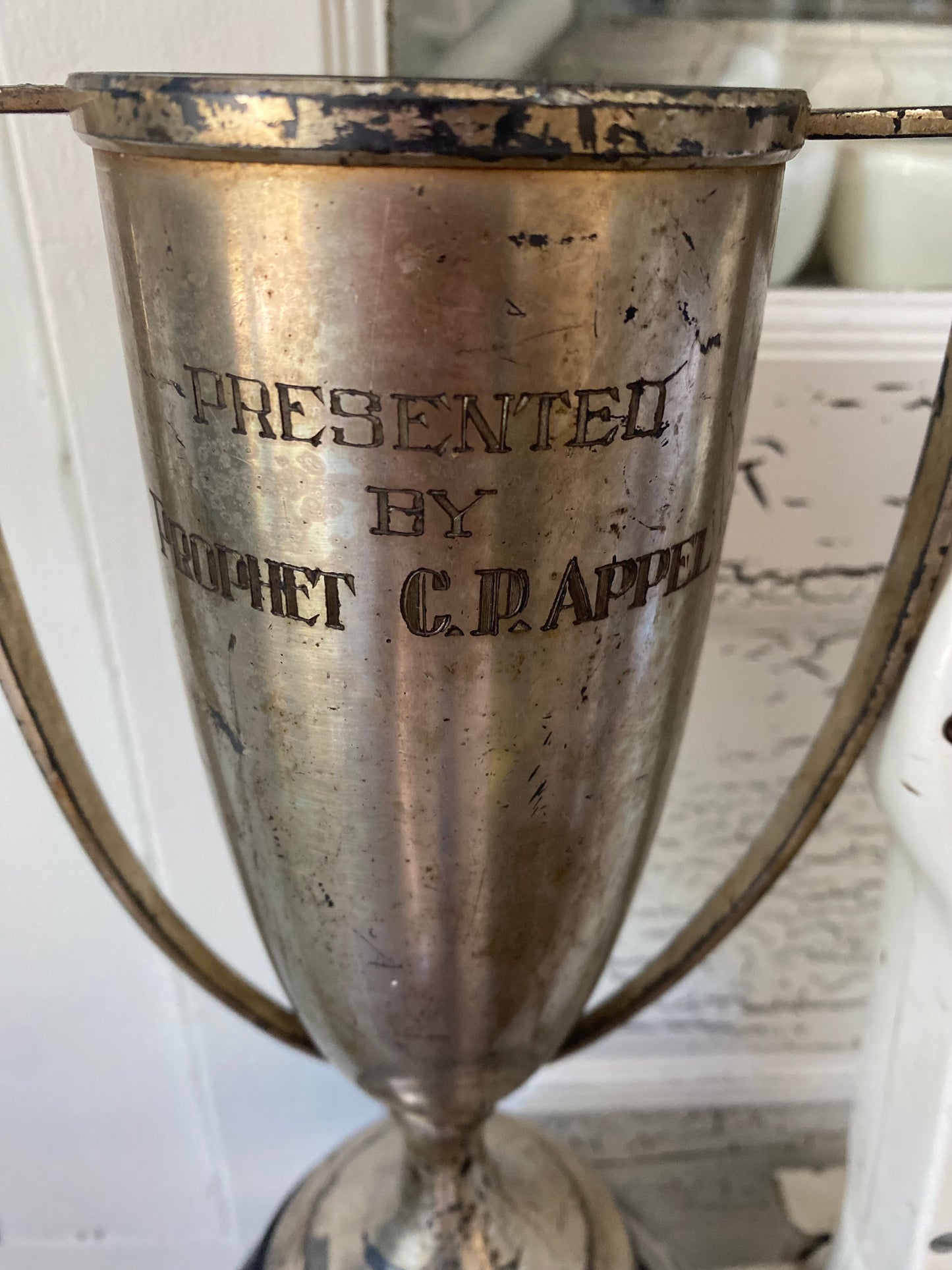 Vintage 1931 Loving Cup Trophy