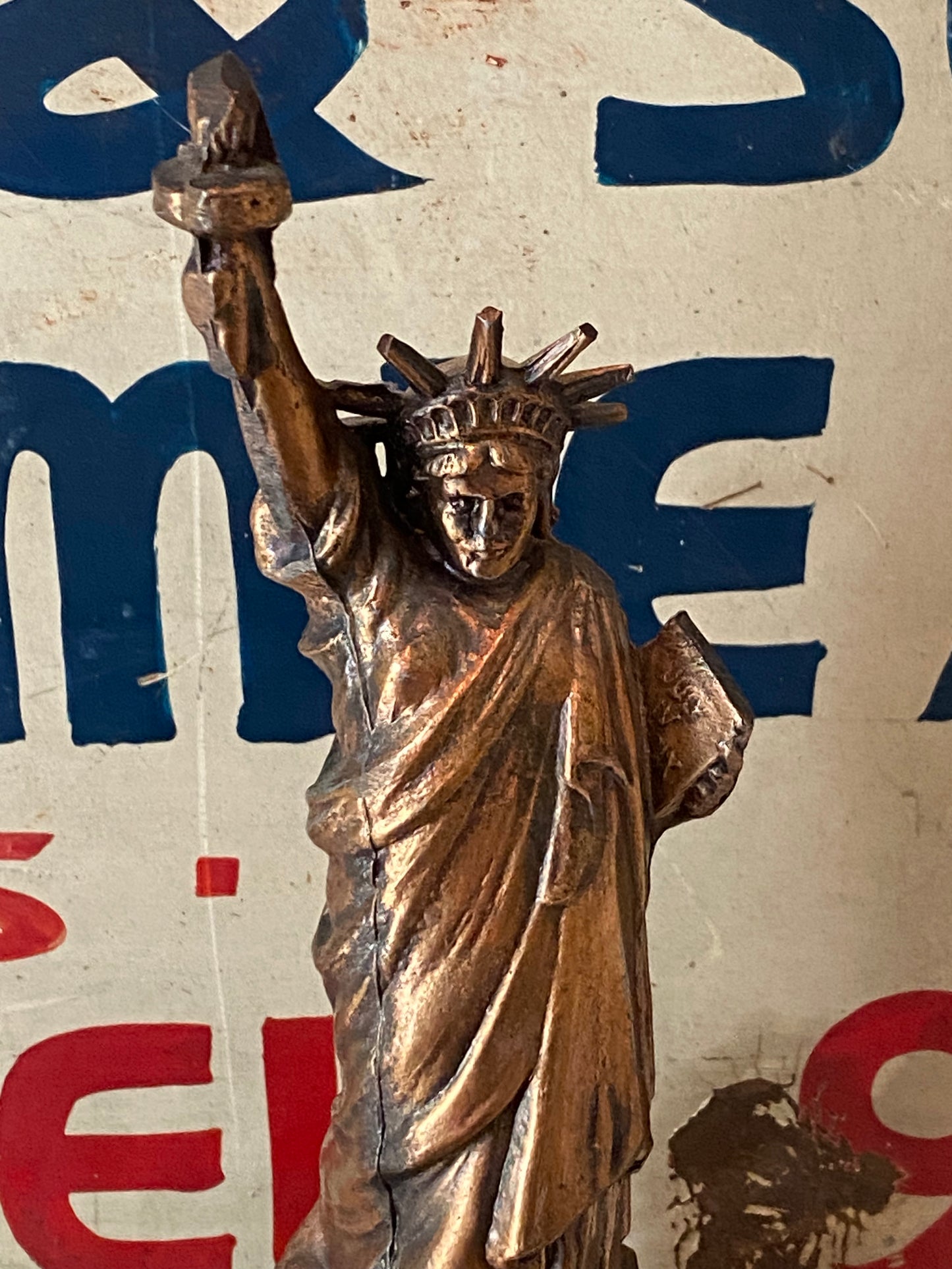 Vintage Statue of Liberty Bank - 10 inch