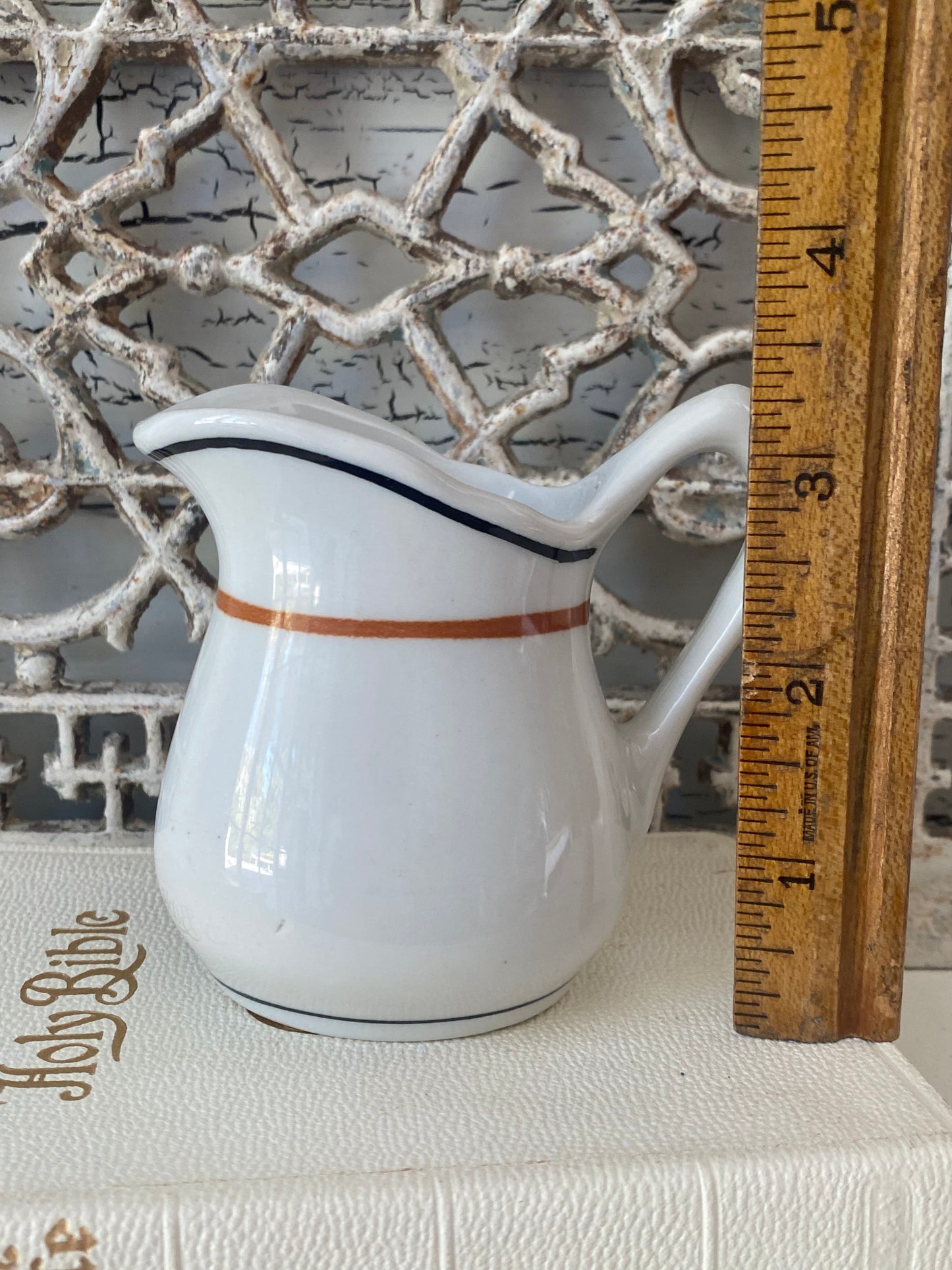 Vintage Creamer Pitcher Albert Pick Co. Chicago Vitrified China