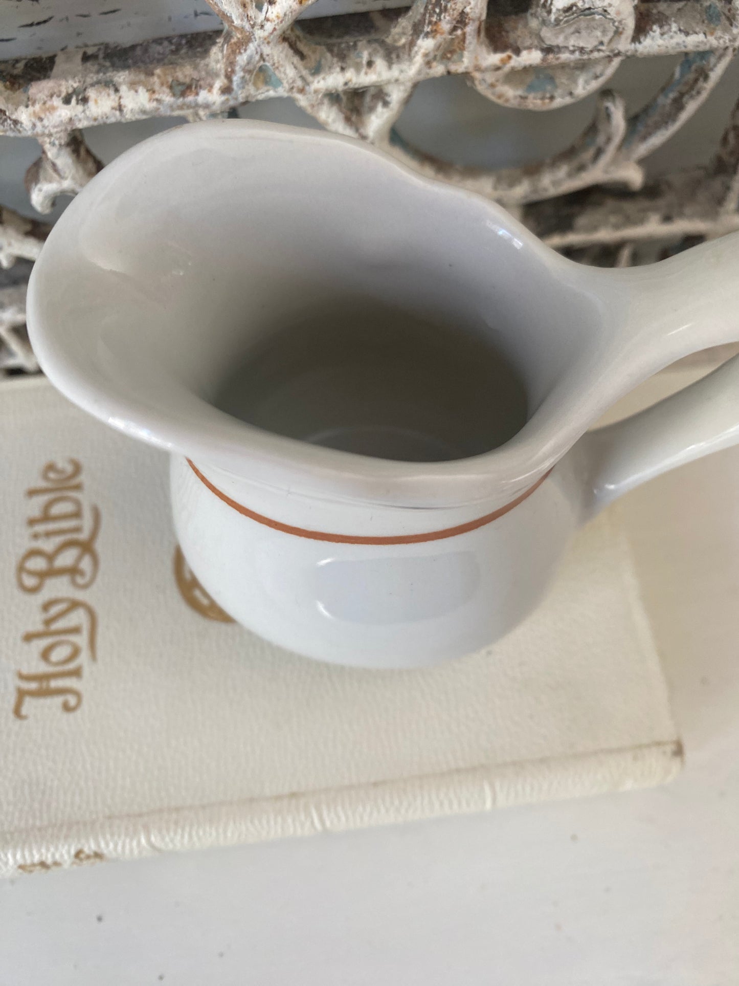 Vintage Creamer Pitcher Albert Pick Co. Chicago Vitrified China