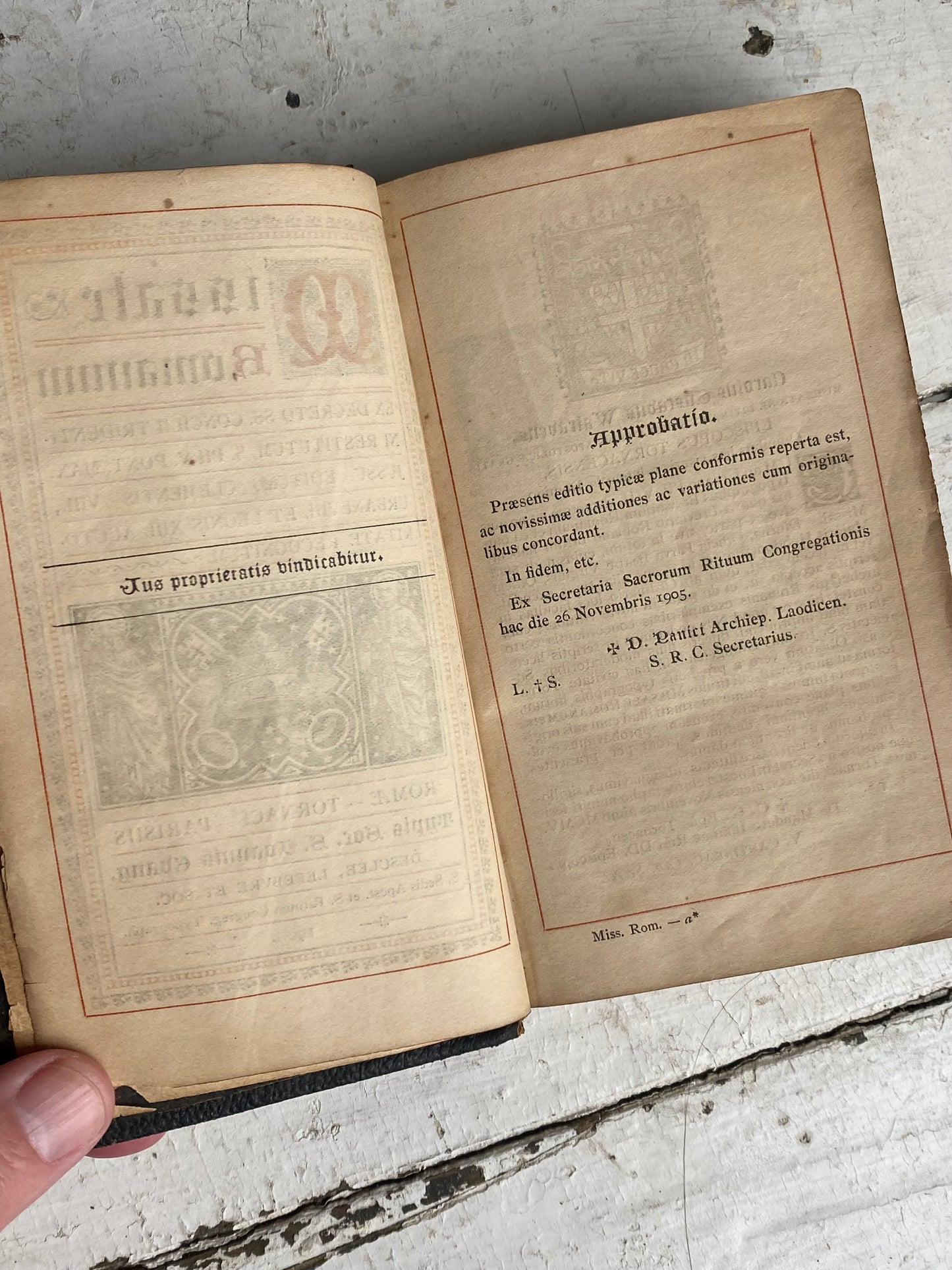Vintage Latin Book - 1905