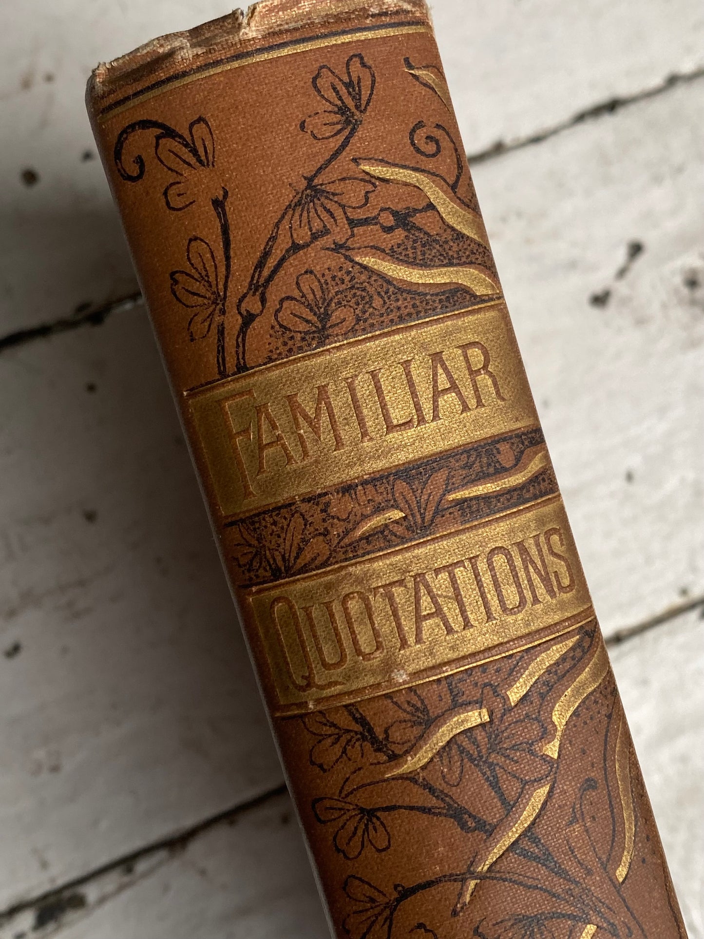 Vintage Familiar Quotations Book - 1883