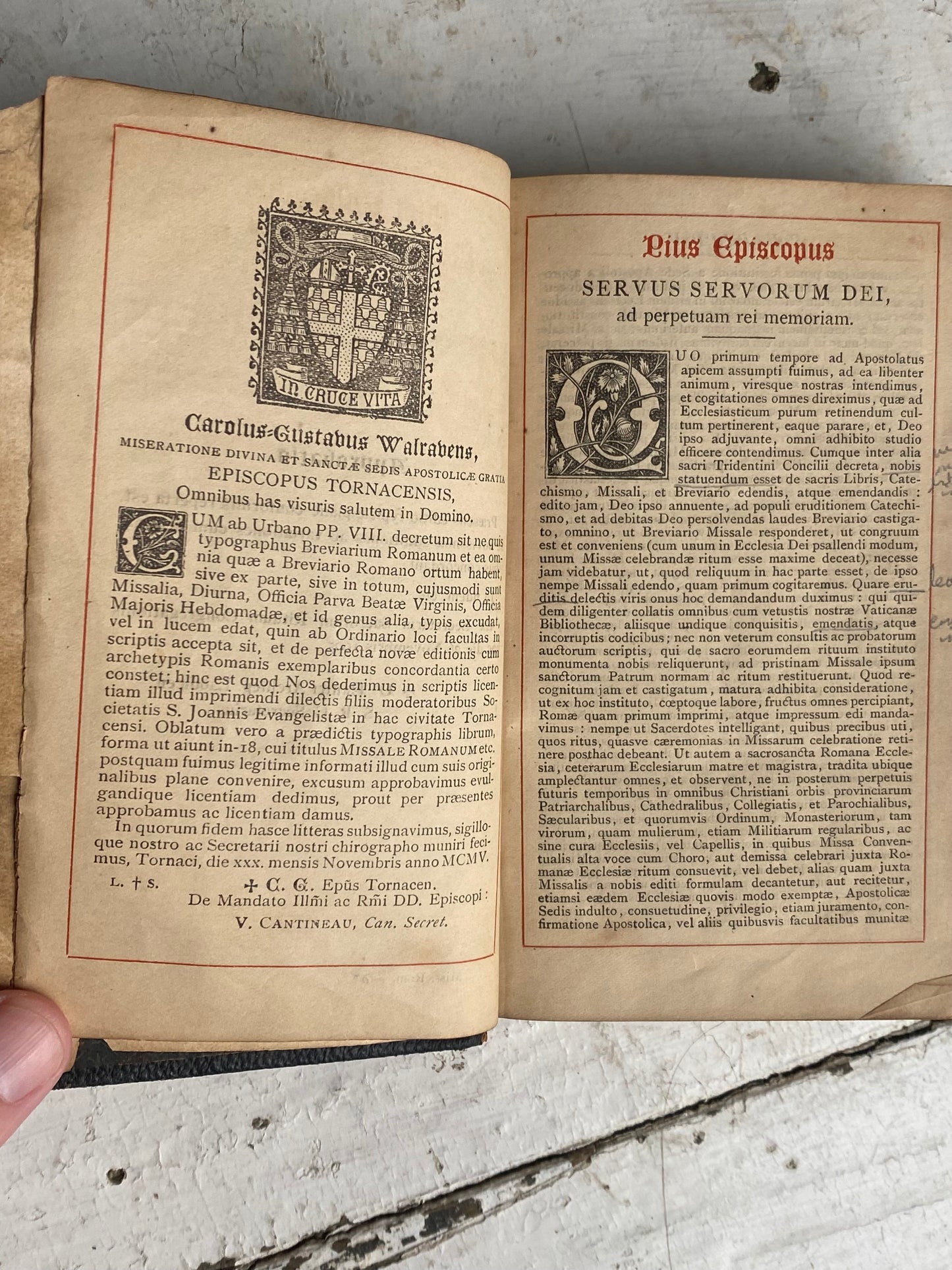 Vintage Latin Book - 1905