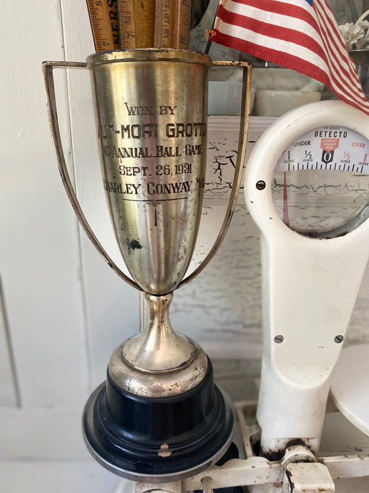Vintage 1931 Loving Cup Trophy