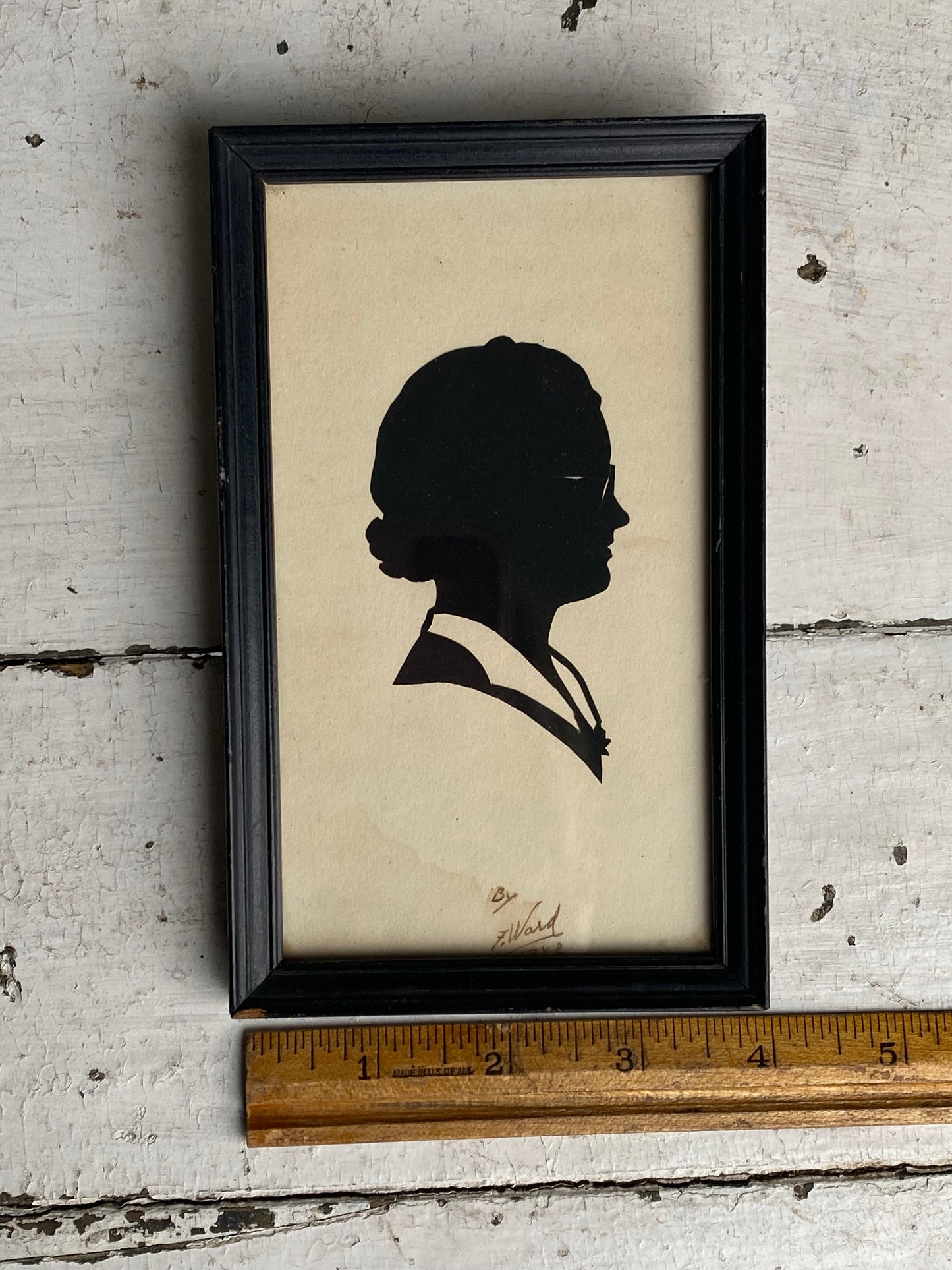 Vintage Woman Silhouette Picture
