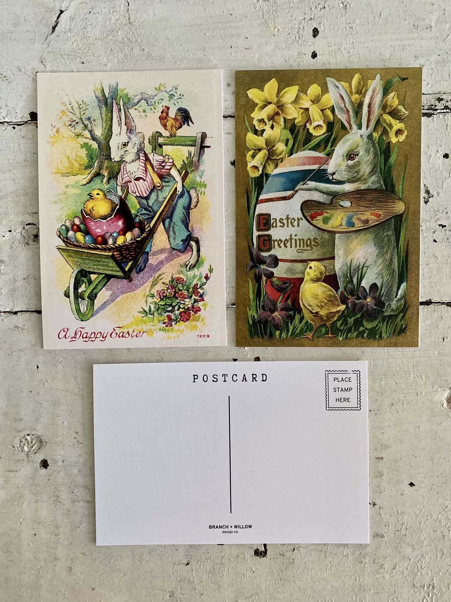 Easter Postcards - Set of 10 (5 of each design)