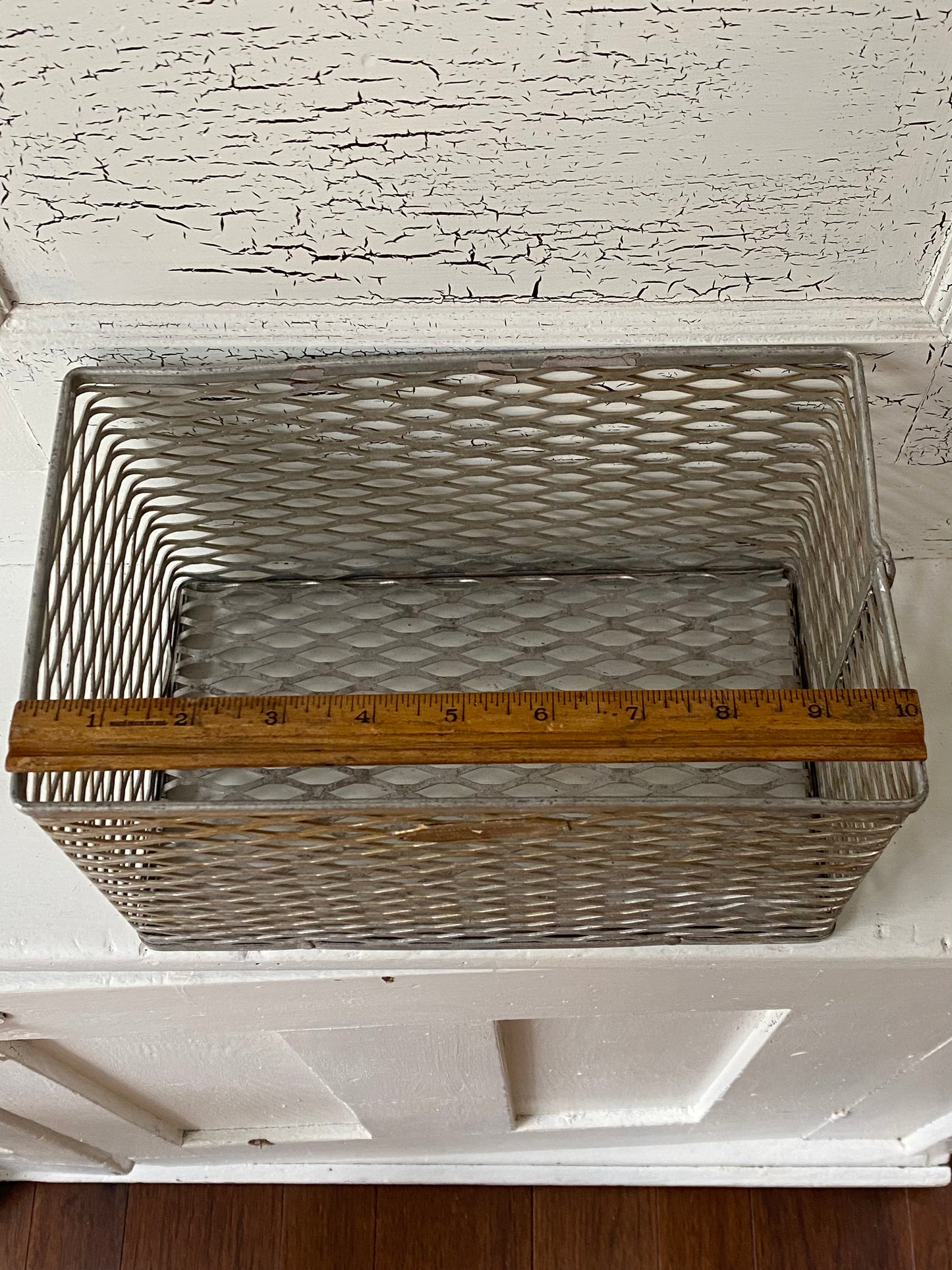Vintage Large Scientific Products Metal Basket