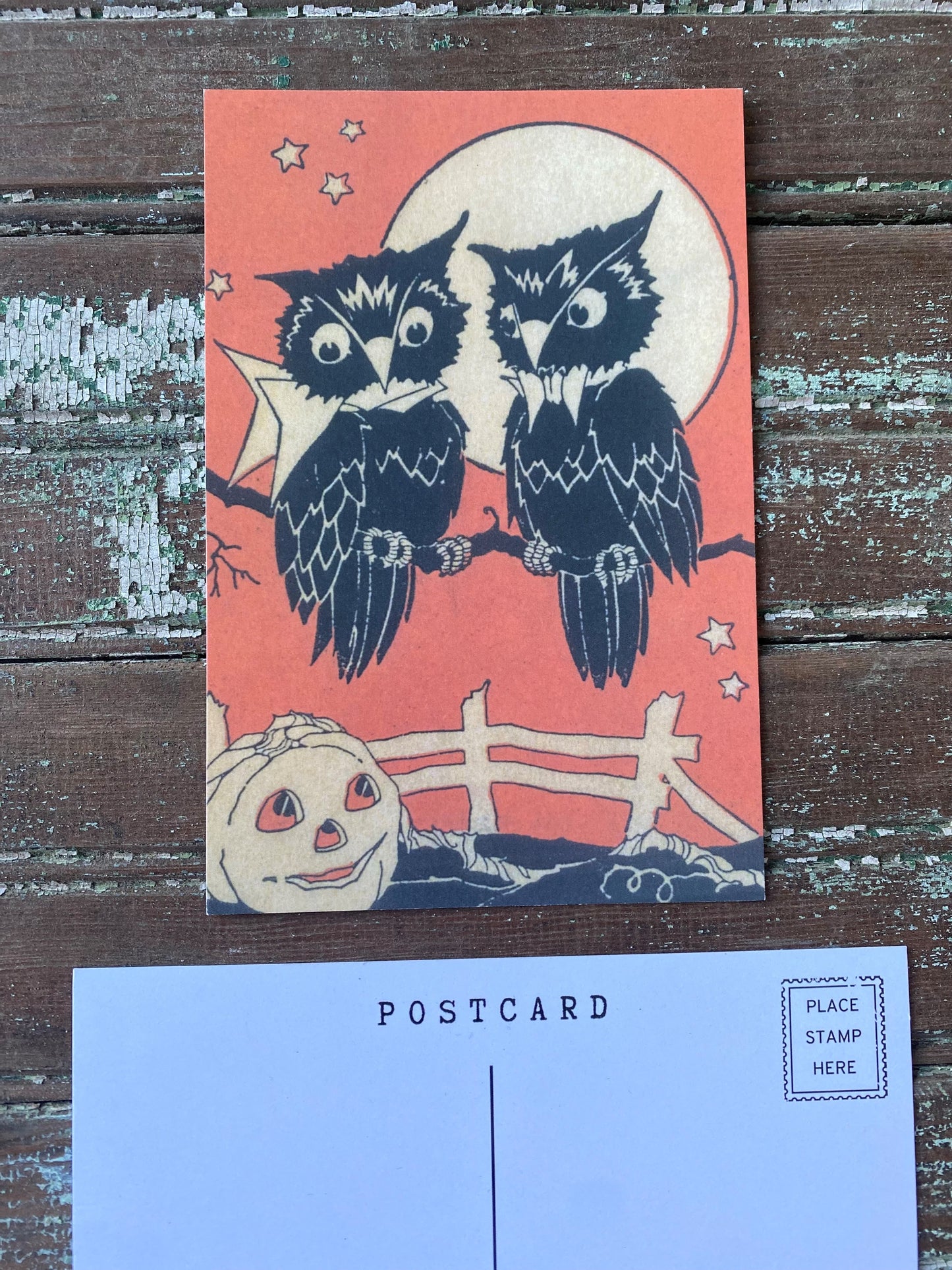 Halloween Owl Postcards - Set of 10