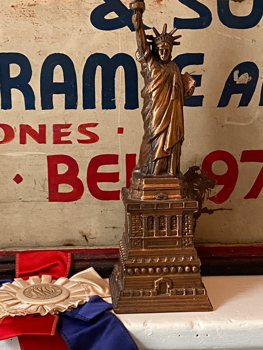 Vintage Statue of Liberty Bank - 10 inch