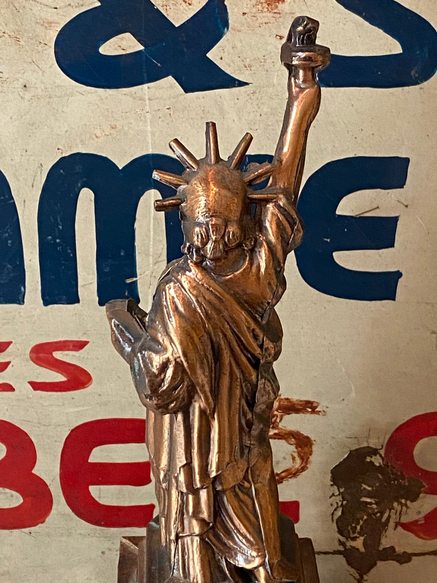 Vintage Statue of Liberty Bank - 10 inch