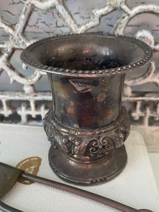 Vintage Decorative Weighted Mini Urn