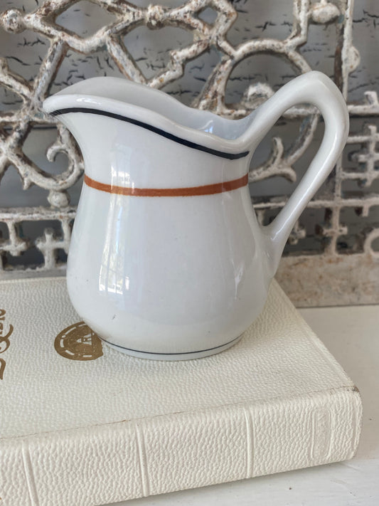 Vintage Creamer Pitcher Albert Pick Co. Chicago Vitrified China