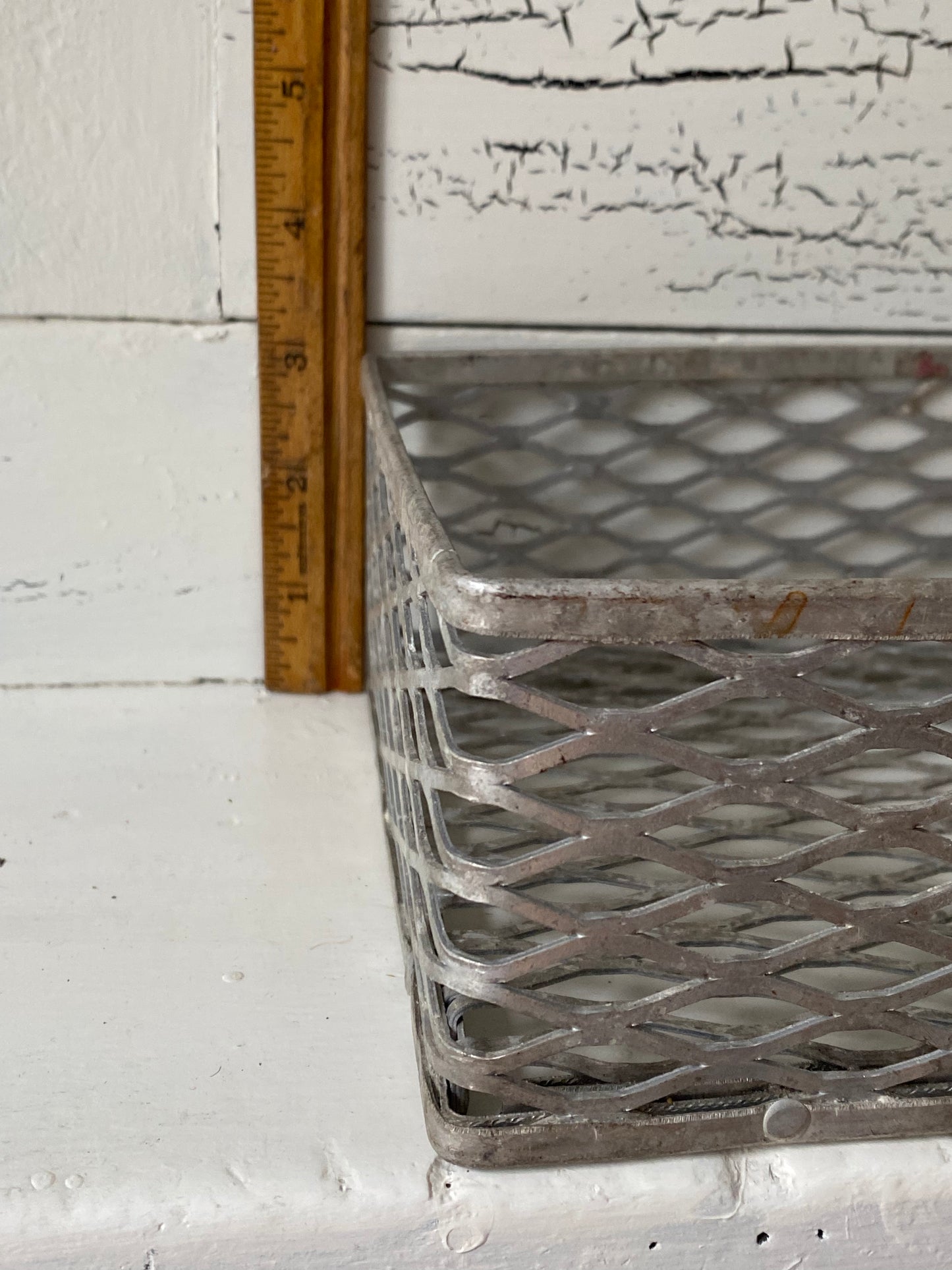 Vintage Small Metal Basket