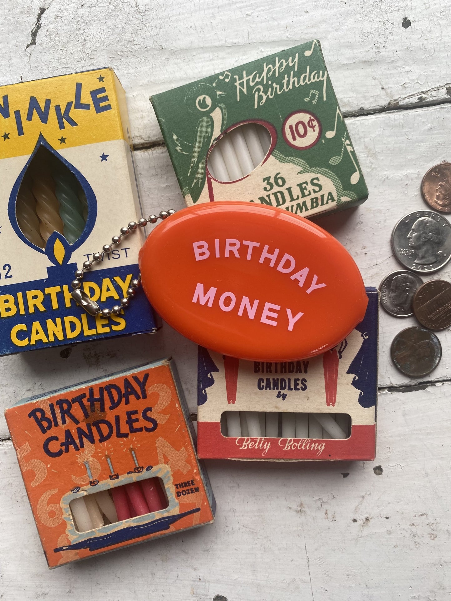 Coin Pouch - Happy Birthday