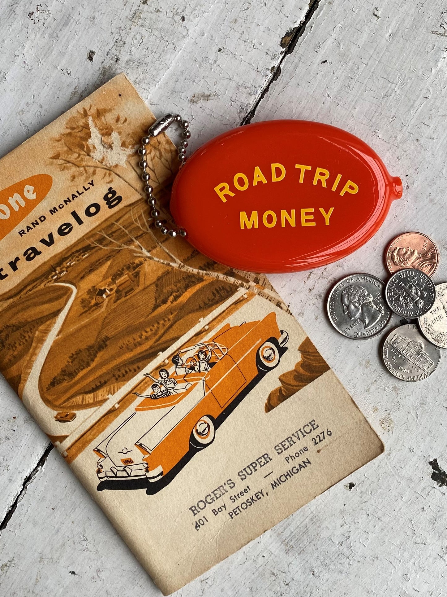 Coin Pouch - Road Trip