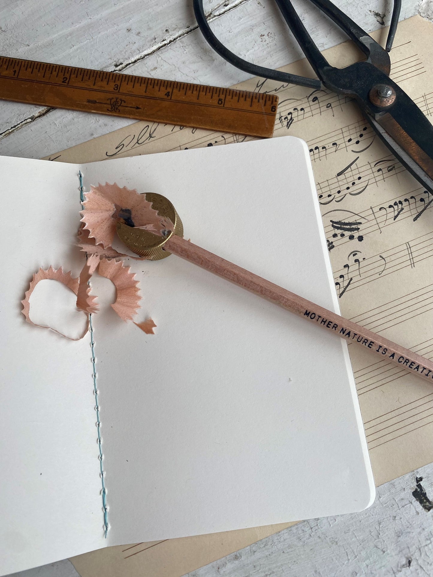 German Brass Pencil Sharpener