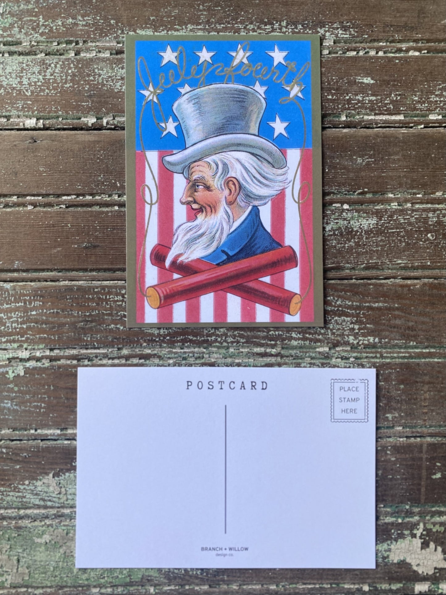 Uncle Sam 4th of July Postcards - Set of 10