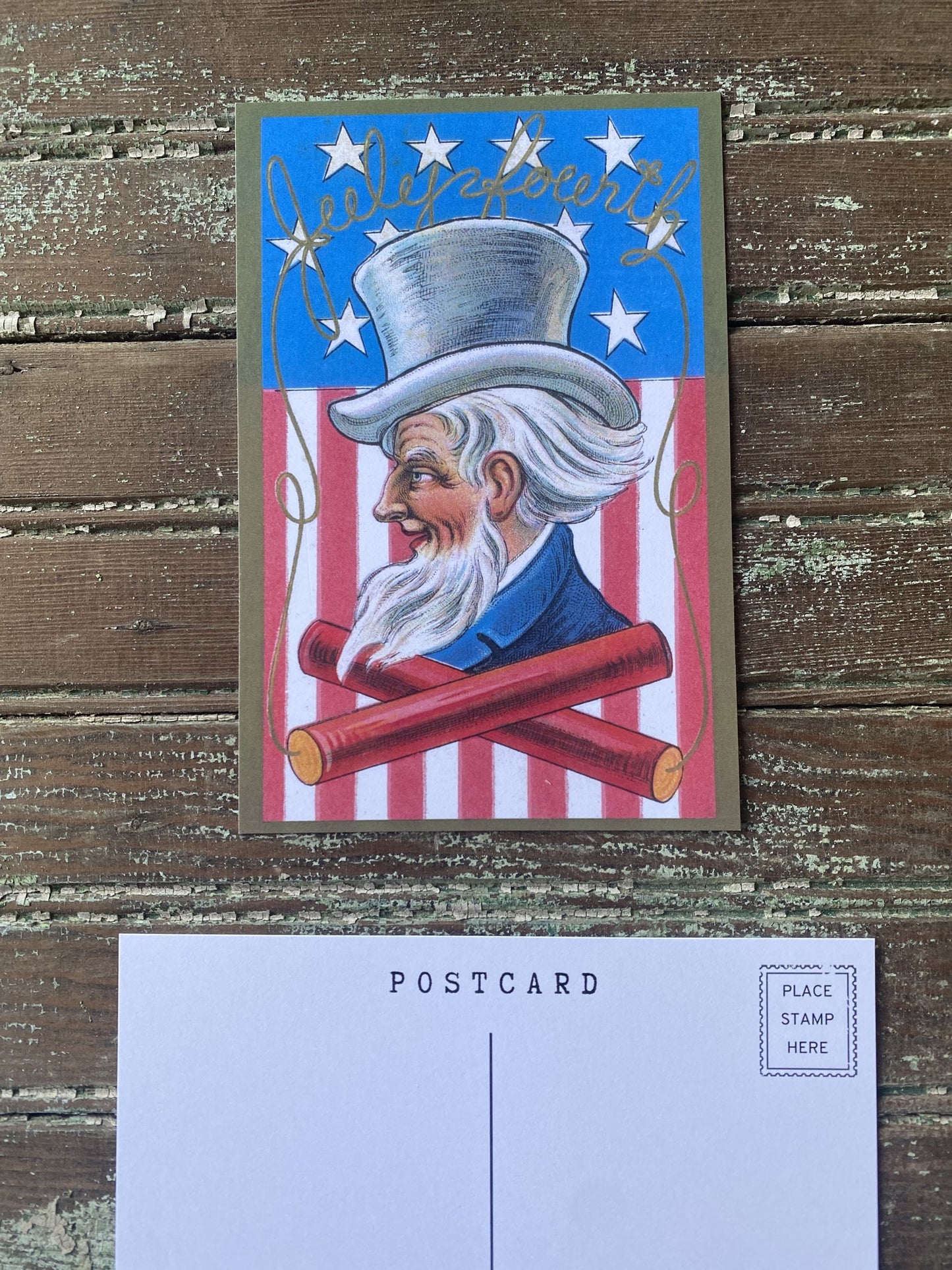 Uncle Sam 4th of July Postcards - Set of 10