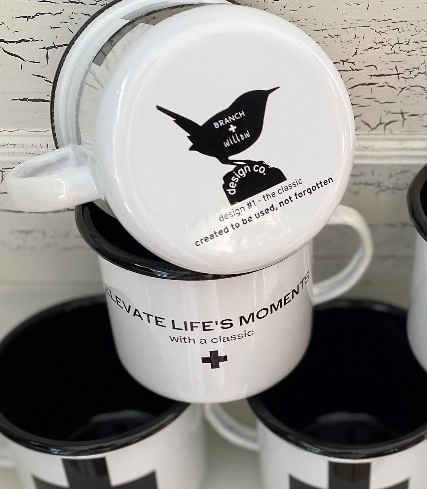 The "More-Than-A-Mug" Mug - classic limited edition enamelware